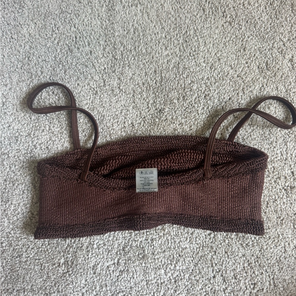 Brown Hunza G One Size Bikini (Gigi) - Picture 9 of 9